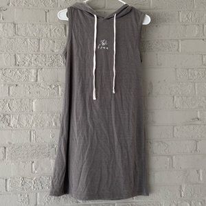 Bee Attitudes “Bee Free” Sleeveless Hoodie Dress
